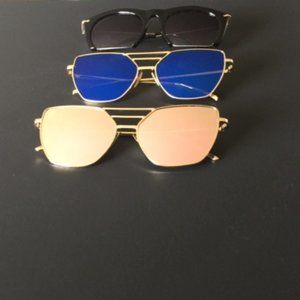 Three (3) Pairs of Women Sunglasses